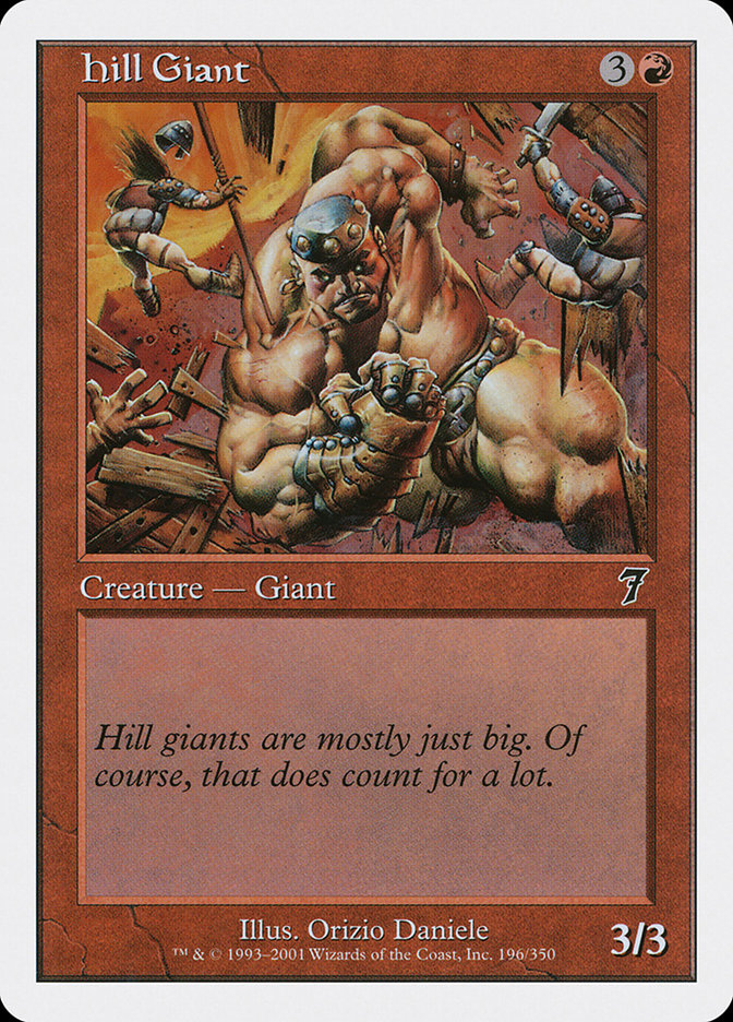 Hill Giant [Seventh Edition] | Play N Trade Winnipeg