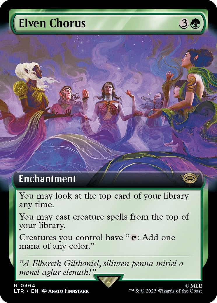Elven Chorus (Extended Art) [The Lord of the Rings: Tales of Middle-Earth] | Play N Trade Winnipeg