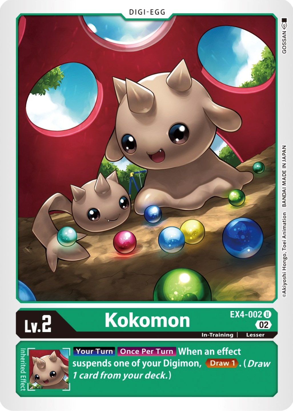 Kokomon [EX4-002] [Alternative Being Booster] | Play N Trade Winnipeg