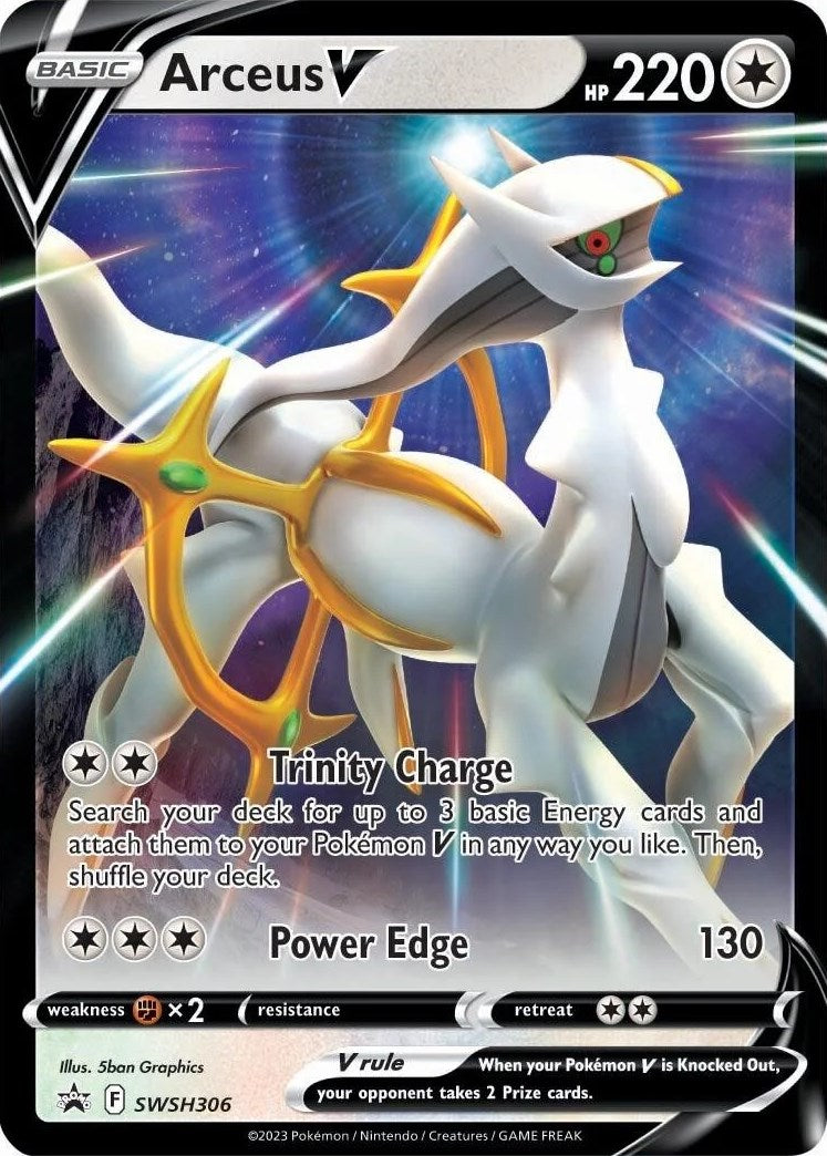 Arceus V (SWSH306) [Sword & Shield: Black Star Promos] | Play N Trade Winnipeg