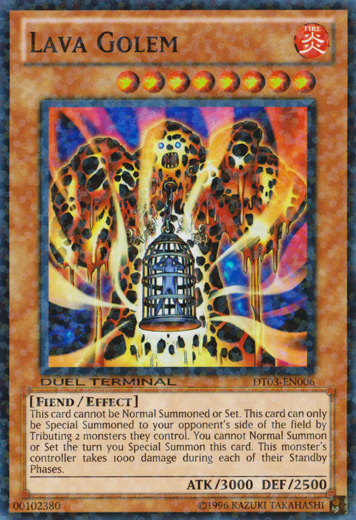 Lava Golem [DT03-EN006] Super Rare | Play N Trade Winnipeg