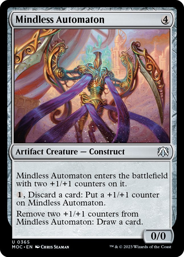 Mindless Automaton [March of the Machine Commander] | Play N Trade Winnipeg