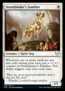 Stonebinder's Familiar [Strixhaven: School of Mages] | Play N Trade Winnipeg