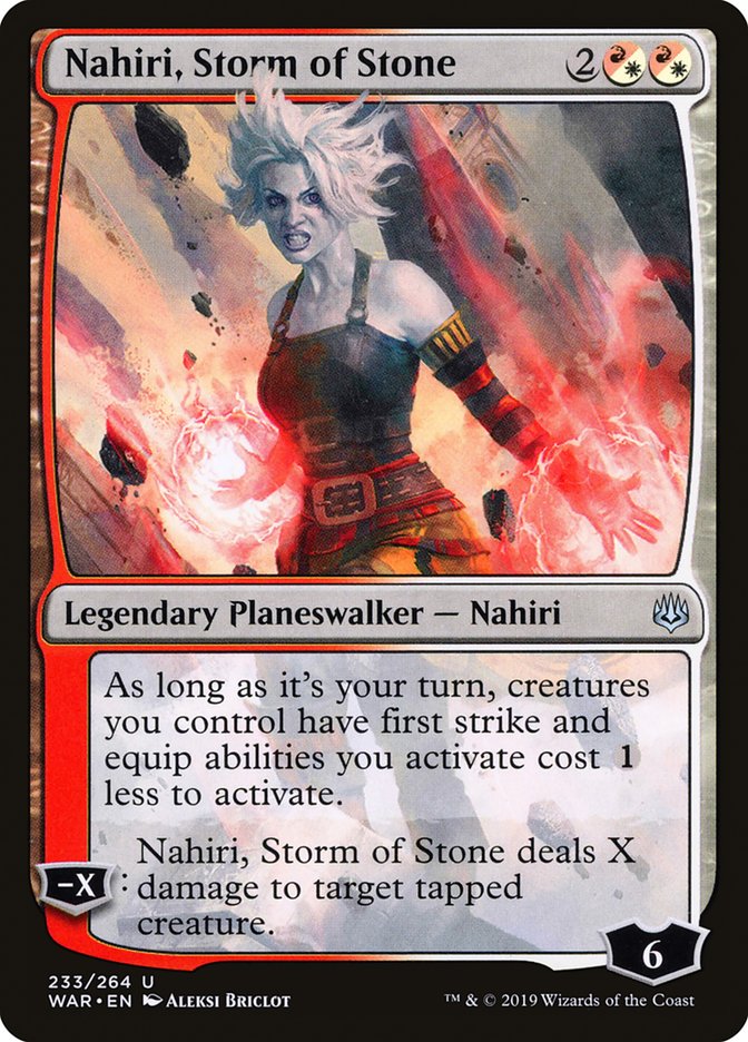 Nahiri, Storm of Stone [War of the Spark] | Play N Trade Winnipeg