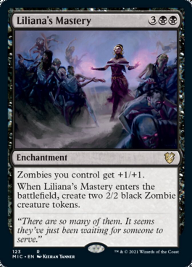 Liliana's Mastery [Innistrad: Midnight Hunt Commander] | Play N Trade Winnipeg