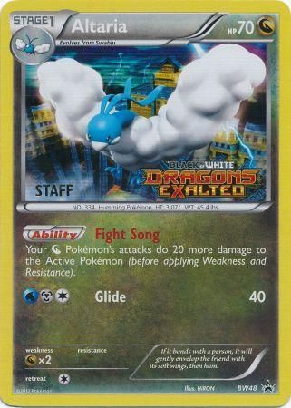 Altaria (BW48) (Staff Prerelease Promo) [Black & White: Black Star Promos] | Play N Trade Winnipeg