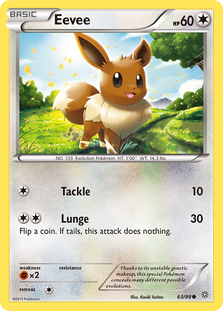 Eevee (63/98) [XY: Ancient Origins] | Play N Trade Winnipeg