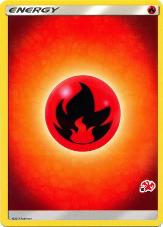 Fire Energy (Charizard Stamp #10) [Battle Academy 2020] | Play N Trade Winnipeg