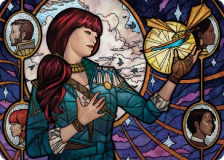 Jhoira, Ageless Innovator Art Card [Dominaria United Art Series] | Play N Trade Winnipeg