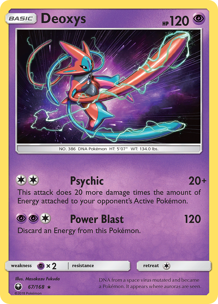 Deoxys (67/168) [Sun & Moon: Celestial Storm] | Play N Trade Winnipeg