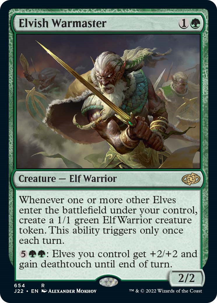Elvish Warmaster [Jumpstart 2022] | Play N Trade Winnipeg