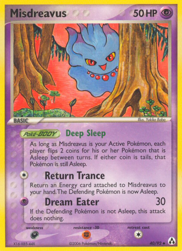 Misdreavus (40/92) [EX: Legend Maker] | Play N Trade Winnipeg