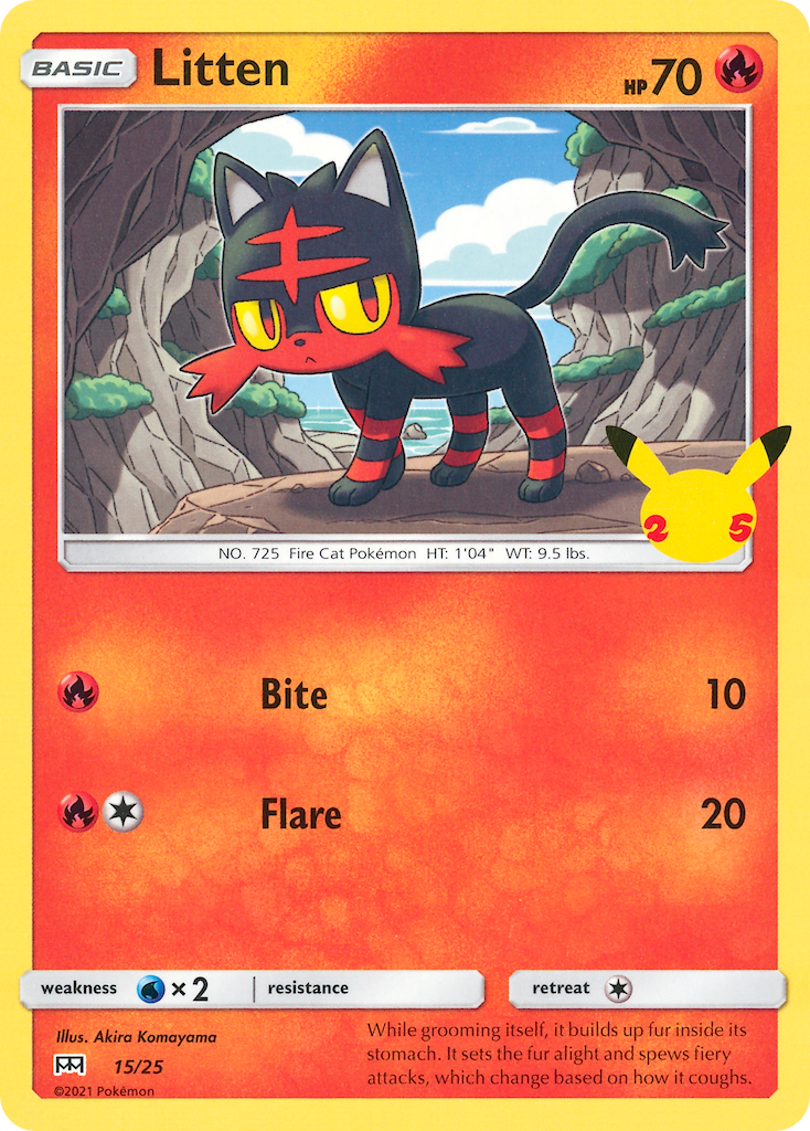 Litten (15/25) [McDonald's 25th Anniversary] | Play N Trade Winnipeg