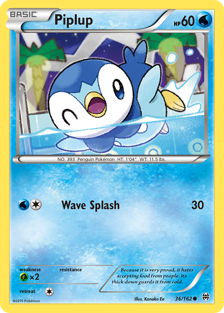 Piplup (36/162) [XY: BREAKthrough] | Play N Trade Winnipeg