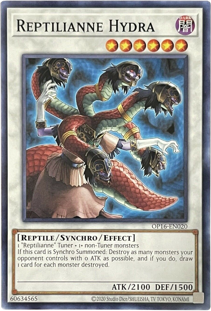 Reptilianne Hydra [OP16-EN020] Common | Play N Trade Winnipeg