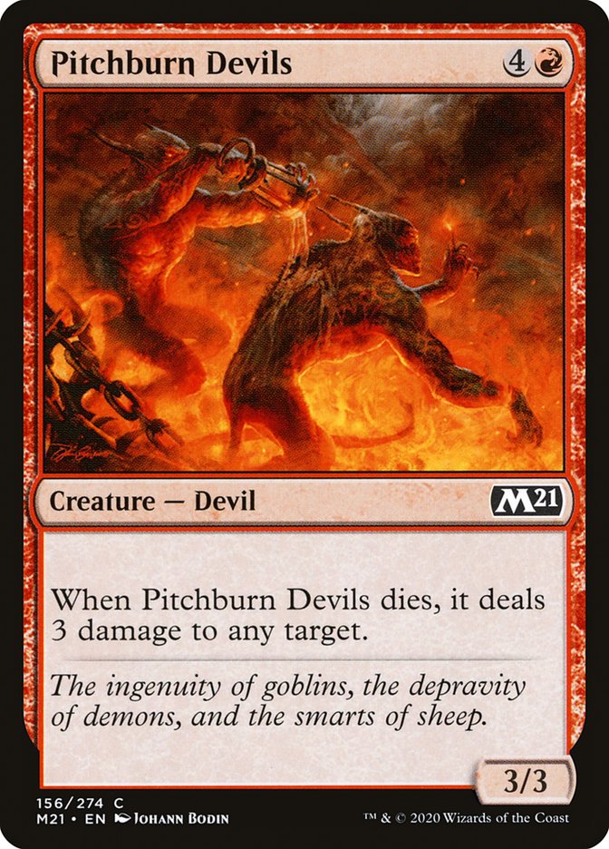 Pitchburn Devils [Core Set 2021] | Play N Trade Winnipeg