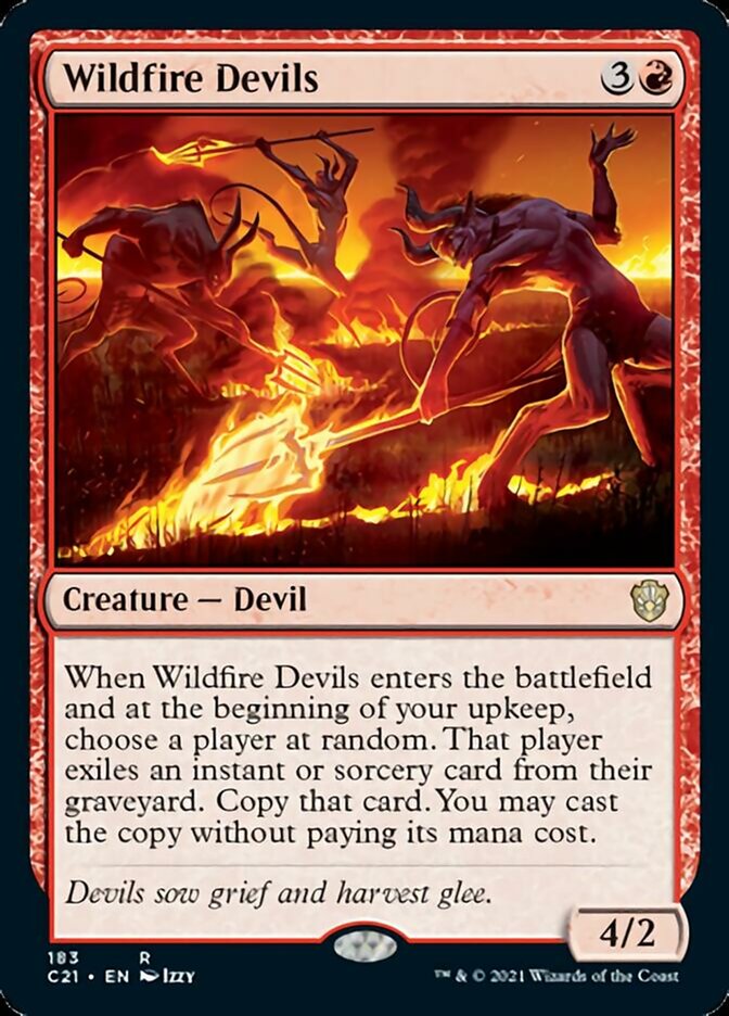 Wildfire Devils [Commander 2021] | Play N Trade Winnipeg