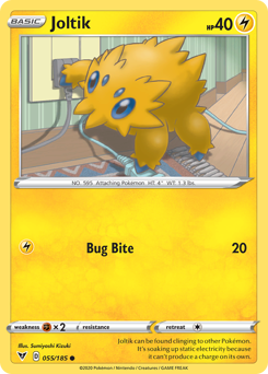 Joltik (055/185) [Sword & Shield: Vivid Voltage] | Play N Trade Winnipeg