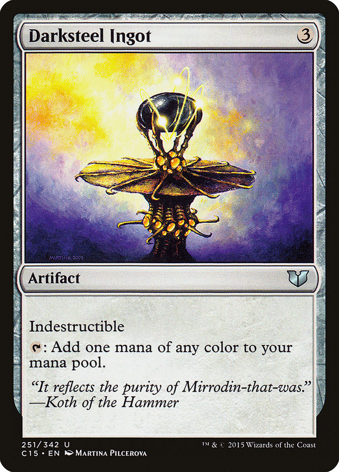 Darksteel Ingot [Commander 2015] | Play N Trade Winnipeg