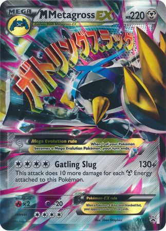 M Metagross EX (XY35) (Jumbo Card) [XY: Black Star Promos] | Play N Trade Winnipeg