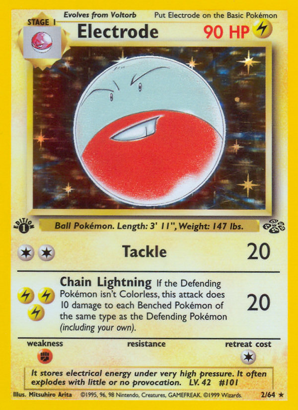 Electrode (2/64) [Jungle 1st Edition] | Play N Trade Winnipeg