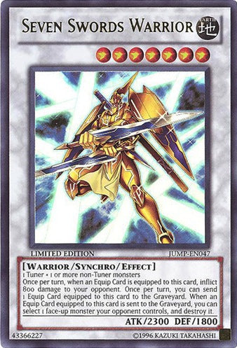 Seven Swords Warrior [JUMP-EN047] Ultra Rare | Play N Trade Winnipeg