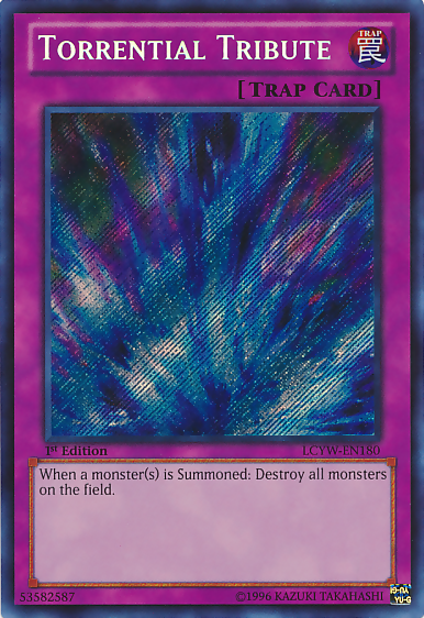 Torrential Tribute [LCYW-EN180] Secret Rare | Play N Trade Winnipeg