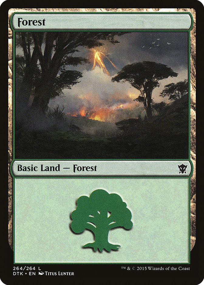 Forest (264) [Dragons of Tarkir] | Play N Trade Winnipeg