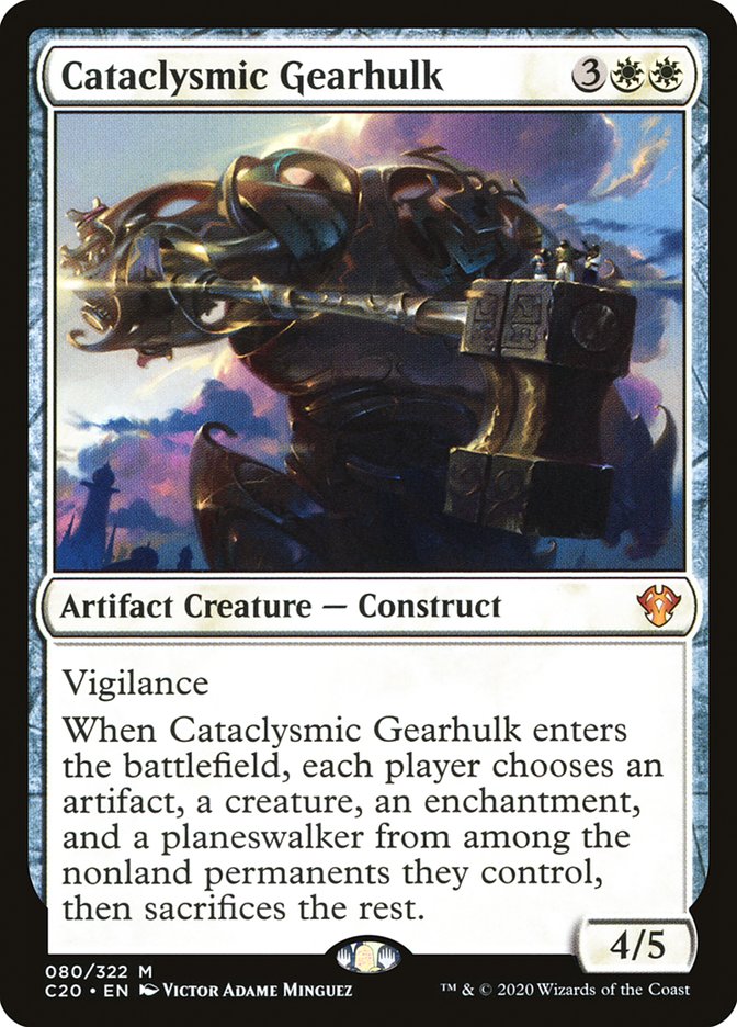 Cataclysmic Gearhulk [Commander 2020] | Play N Trade Winnipeg