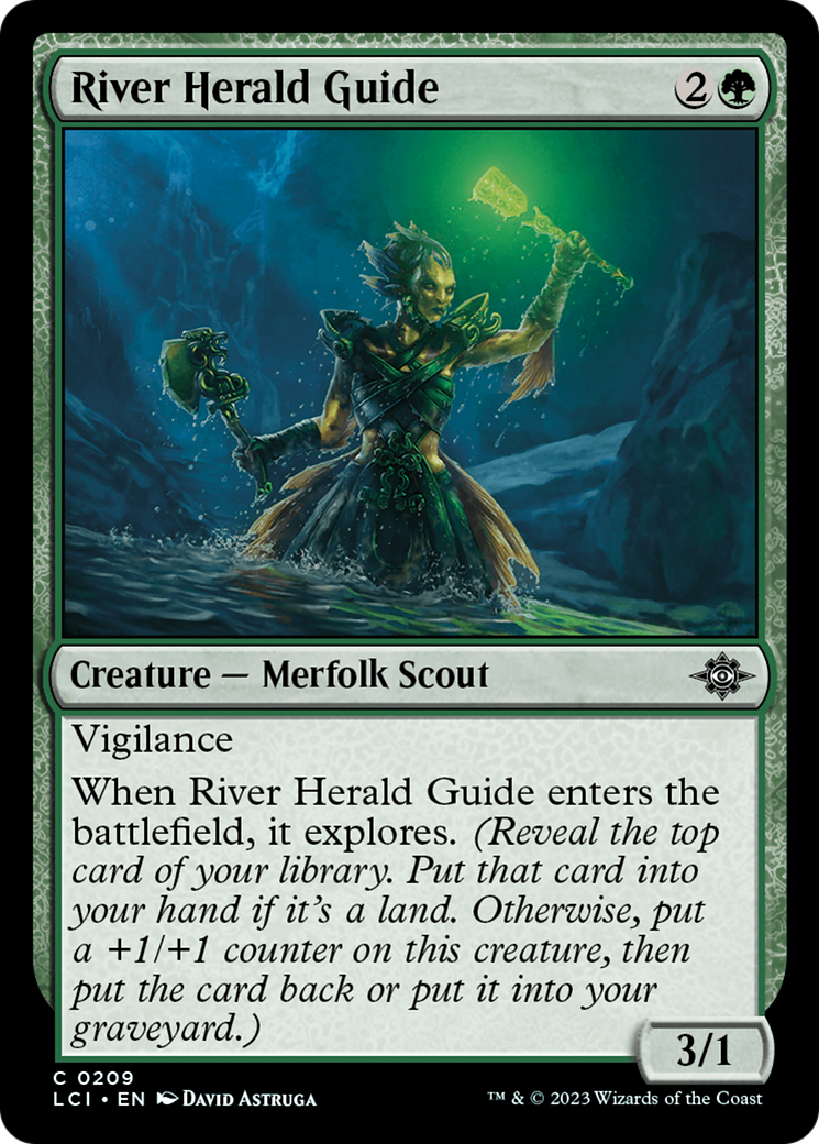 River Herald Guide [The Lost Caverns of Ixalan] | Play N Trade Winnipeg