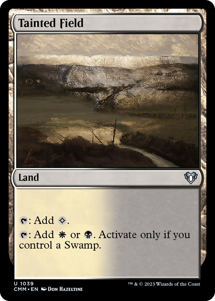Tainted Field [Commander Masters] | Play N Trade Winnipeg