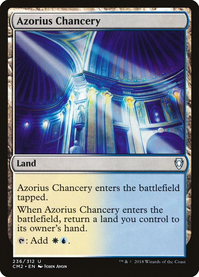 Azorius Chancery [Commander Anthology Volume II] | Play N Trade Winnipeg