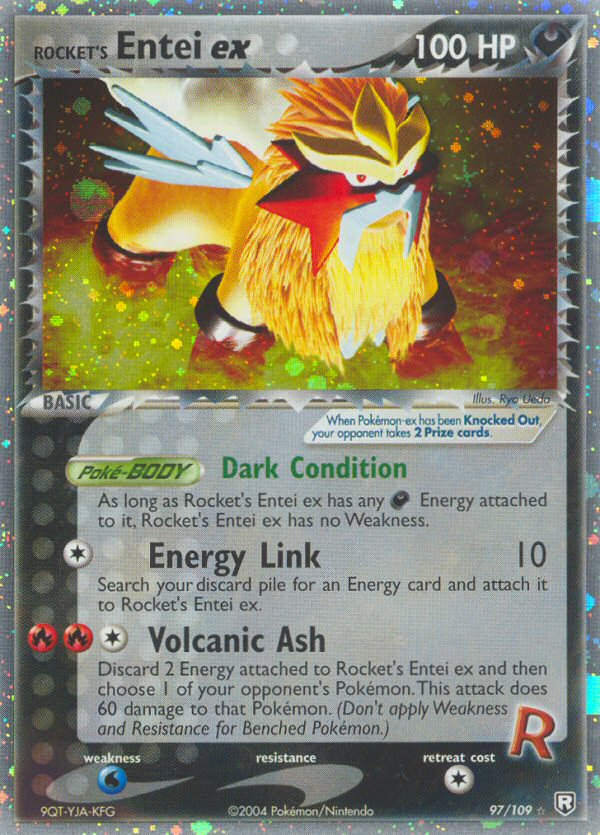 Rocket's Entei ex (97/109) [EX: Team Rocket Returns] | Play N Trade Winnipeg