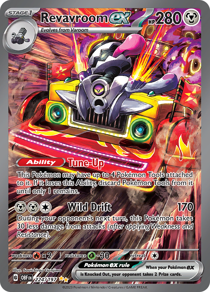 Revavroom ex (224/197) [Scarlet & Violet: Obsidian Flames] | Play N Trade Winnipeg