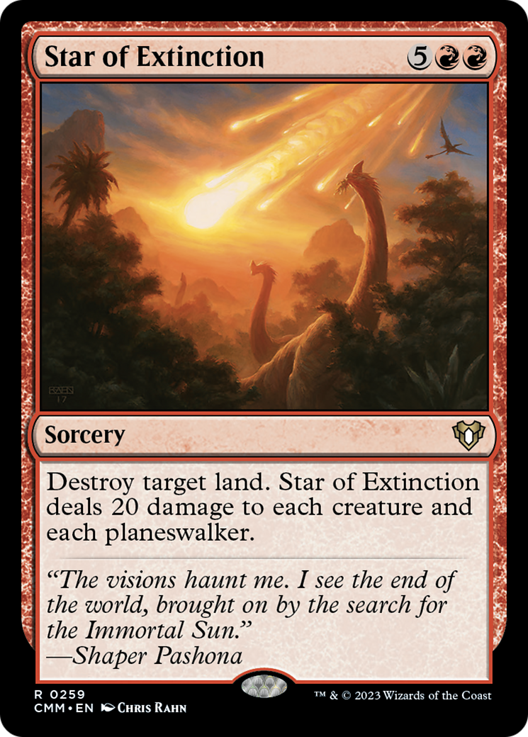 Star of Extinction [Commander Masters] | Play N Trade Winnipeg