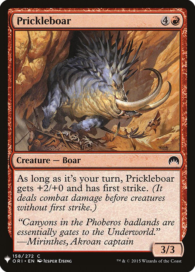 Prickleboar [Mystery Booster] | Play N Trade Winnipeg