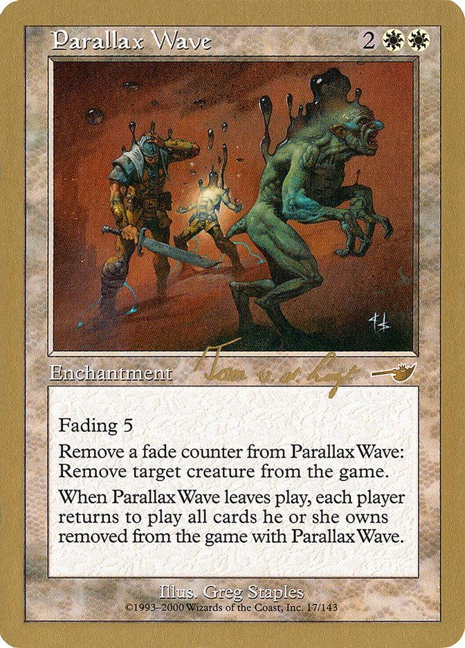 Parallax Wave (Tom van de Logt) [World Championship Decks 2000] | Play N Trade Winnipeg