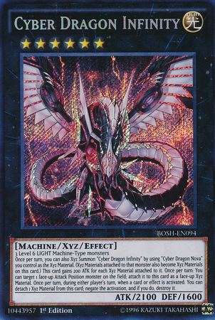 Cyber Dragon Infinity [BOSH-EN094] Secret Rare | Play N Trade Winnipeg