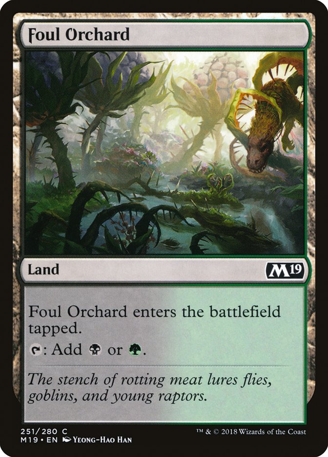 Foul Orchard [Core Set 2019] | Play N Trade Winnipeg