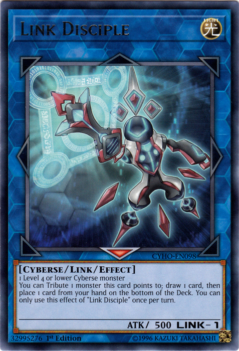 Link Disciple [CYHO-EN098] Rare | Play N Trade Winnipeg