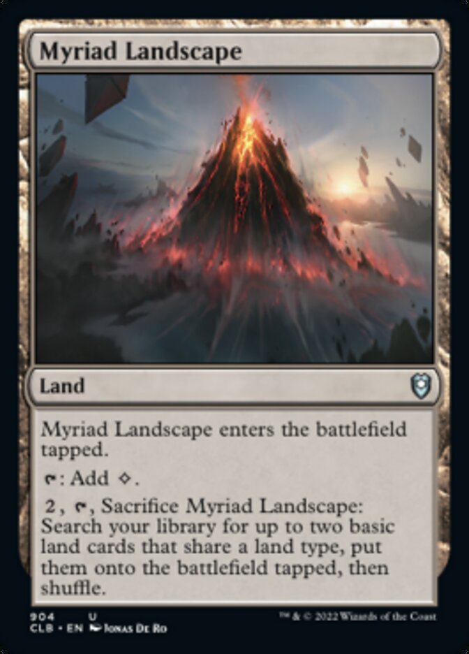 Myriad Landscape [Commander Legends: Battle for Baldur's Gate] | Play N Trade Winnipeg