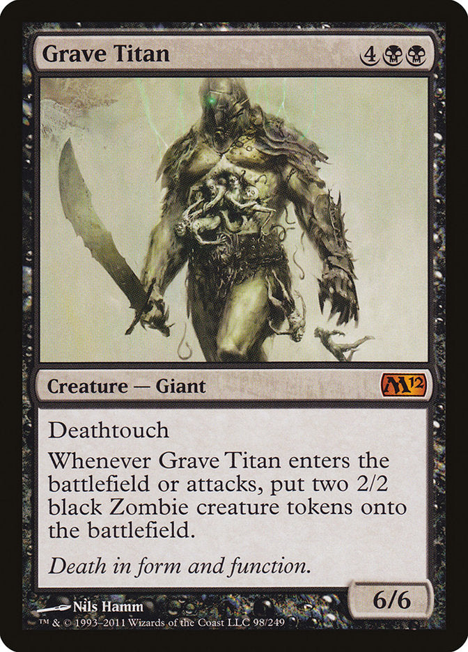 Grave Titan [Magic 2012] | Play N Trade Winnipeg