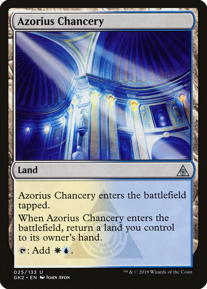 Azorius Chancery [Ravnica Allegiance Guild Kit] | Play N Trade Winnipeg