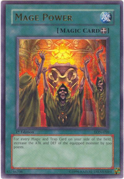 Mage Power [LON-050] Ultra Rare | Play N Trade Winnipeg