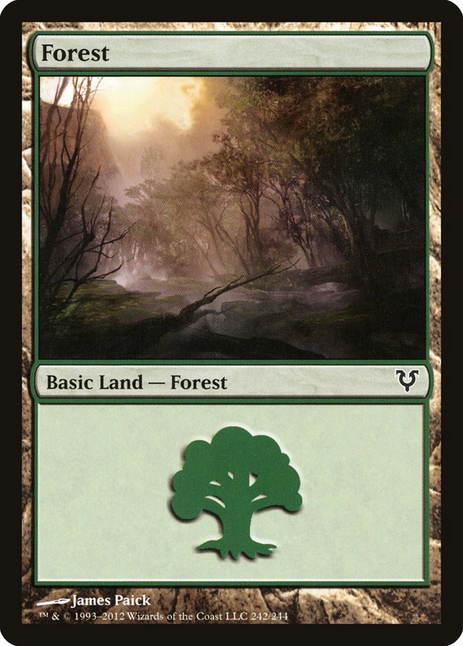 Forest (242) [Avacyn Restored] | Play N Trade Winnipeg