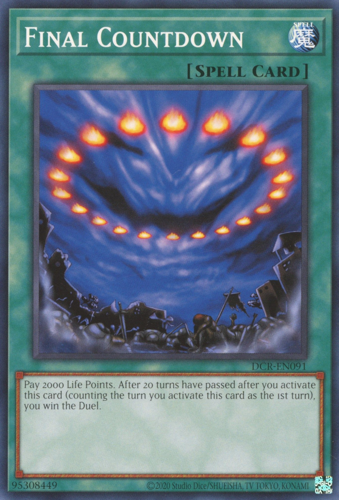 Final Countdown [DCR-EN091] Common | Play N Trade Winnipeg