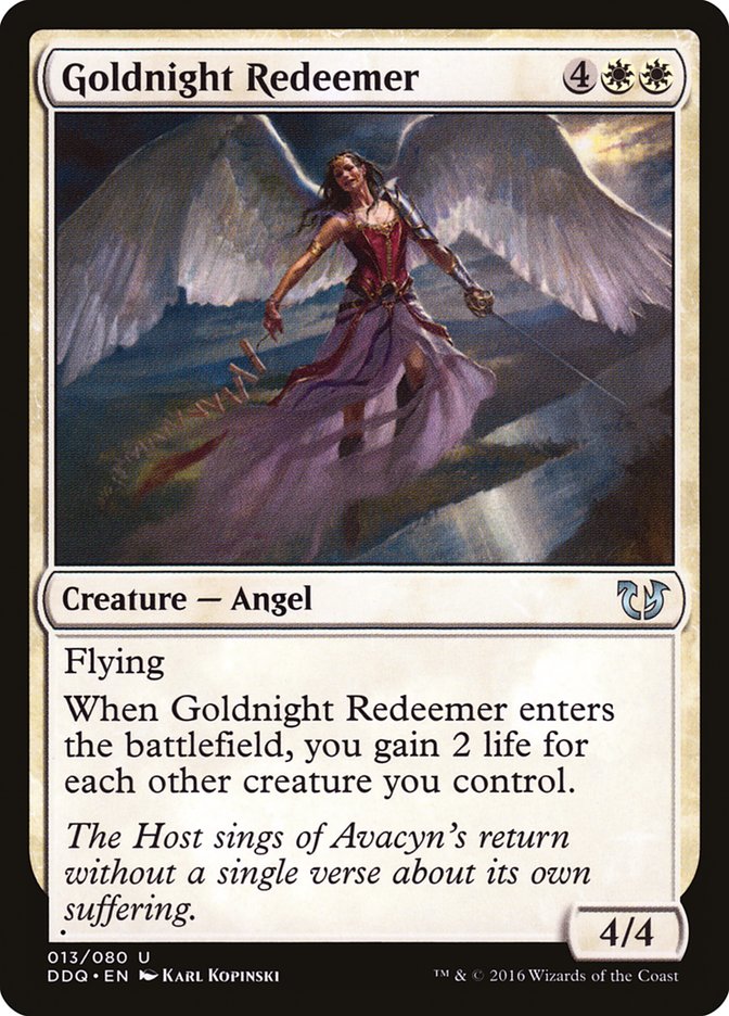 Goldnight Redeemer [Duel Decks: Blessed vs. Cursed] | Play N Trade Winnipeg