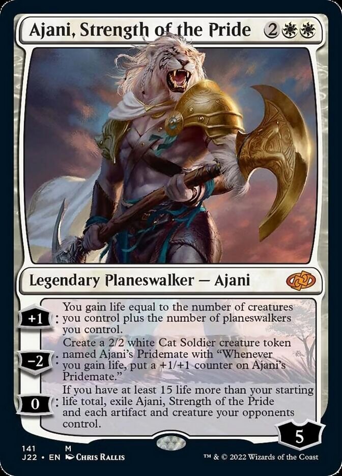 Ajani, Strength of the Pride [Jumpstart 2022] | Play N Trade Winnipeg