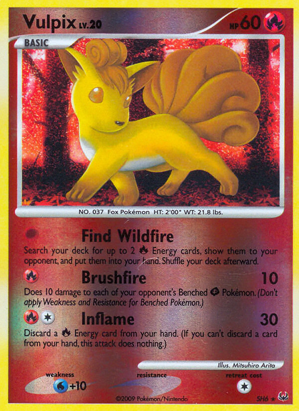 Vulpix (SH6) [Platinum: Base Set] | Play N Trade Winnipeg