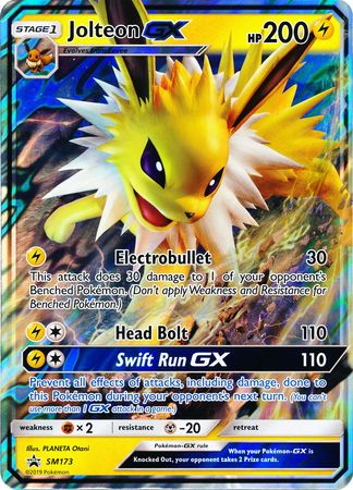 Jolteon GX (SM173) (Jumbo Card) [Sun & Moon: Black Star Promos] | Play N Trade Winnipeg